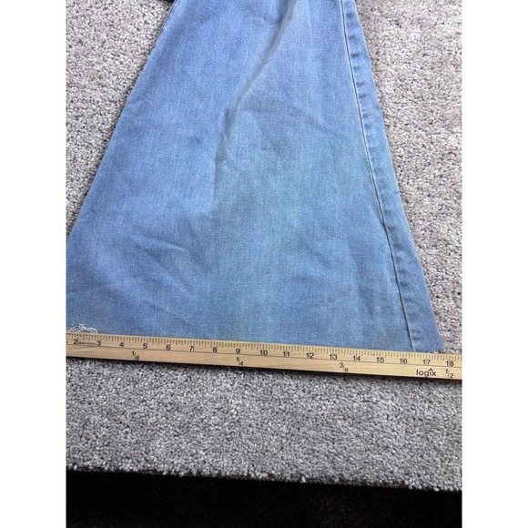 Free People Womens Size 29 Light Wash High Rise Flare Jeans‎ - Picture 8 of 15